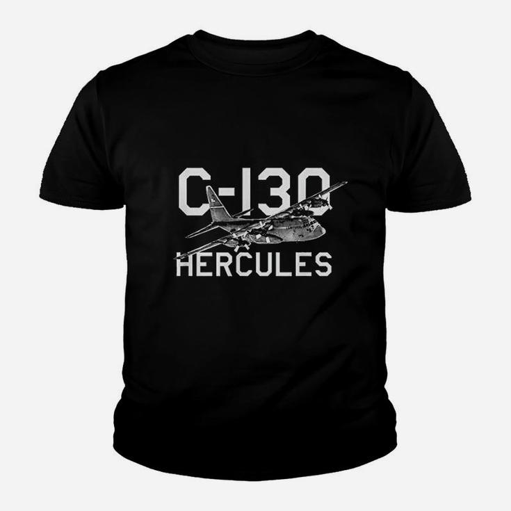 C-130 Hercules Military Airplane Kid T-Shirt
