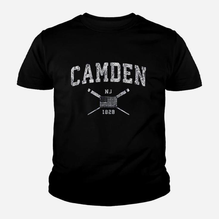 Camden Nautical Vintage Us Flag Kid T-Shirt