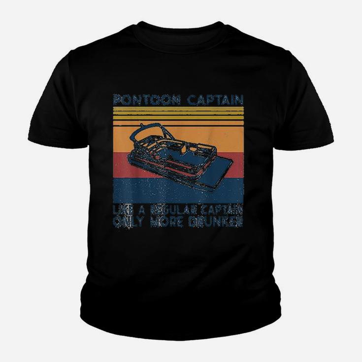 Captain Like A Regular Captain Boat Vintage Kid T-Shirt