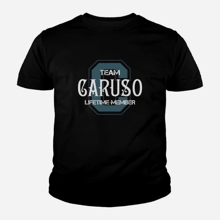 Caruso Shirts - Team Caruso Lifetime Member Name Shirts Kid T-Shirt