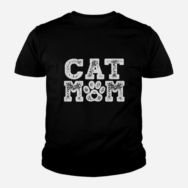 Cat Funny Cat Mom Kid T-Shirt