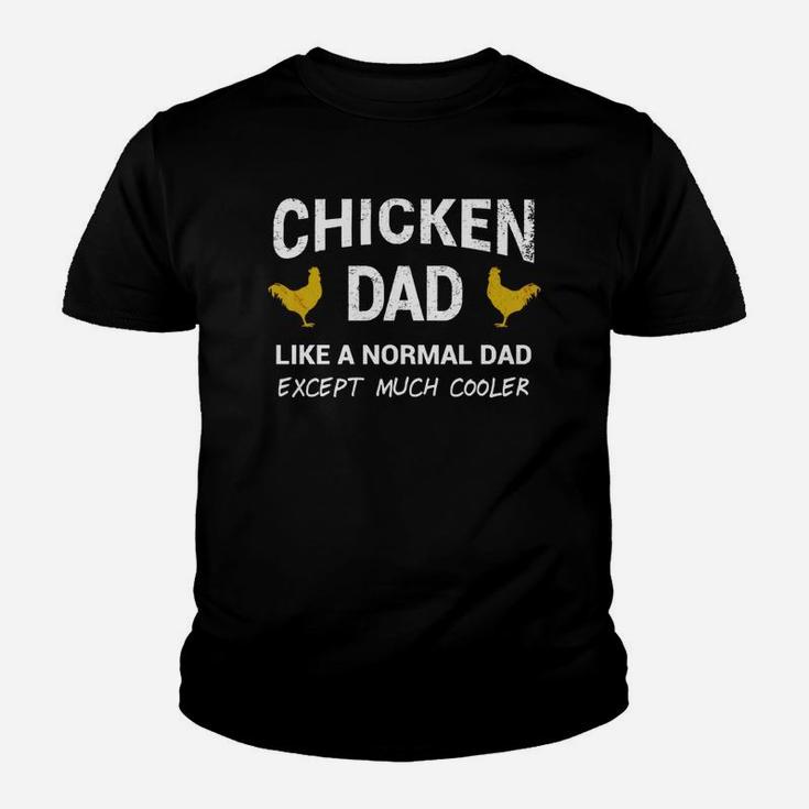 Chicken Dad Shirt Funny Rooster Farm Fathers Day Gift Black Youth B071zx6f8v 1 Kid T-Shirt