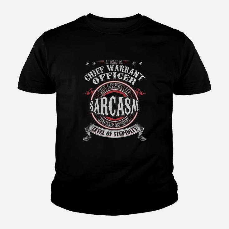 Chief Warrant Officer Sarcasm Kid T-Shirt