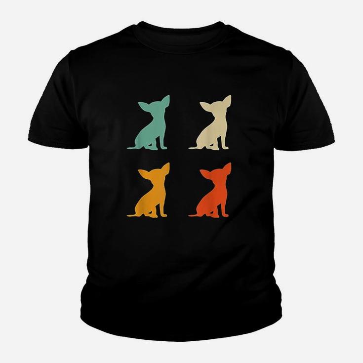 Chihuahua Gift For Dog Lover Retro Chihuahua Vintage Dog Kid T-Shirt