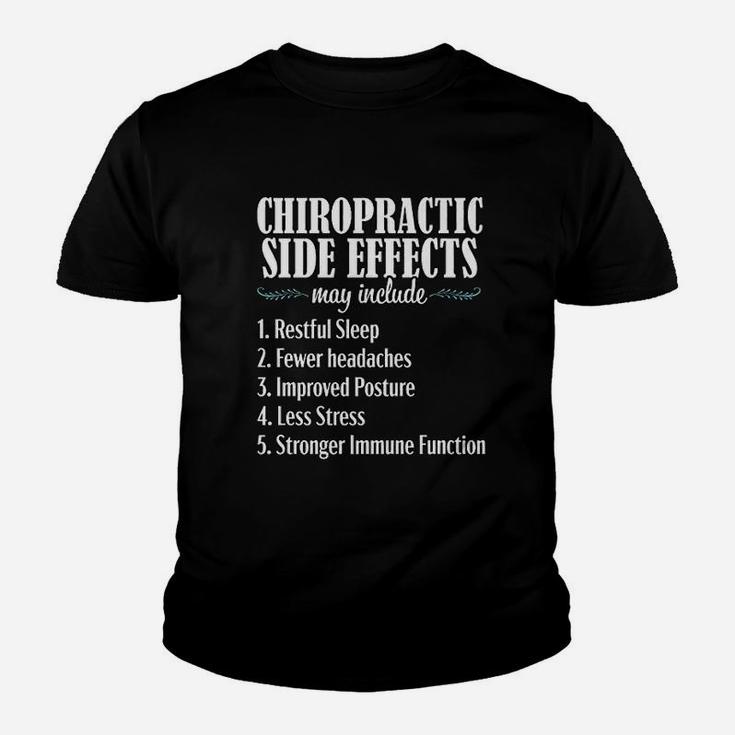 Chiropractor Chiropractic Funny Effects Spine Kid T-Shirt