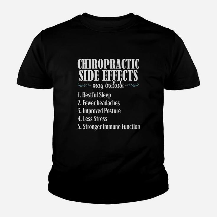 Chiropractor Chiropractic Funny Effects Spine Novelty Gift Kid T-Shirt