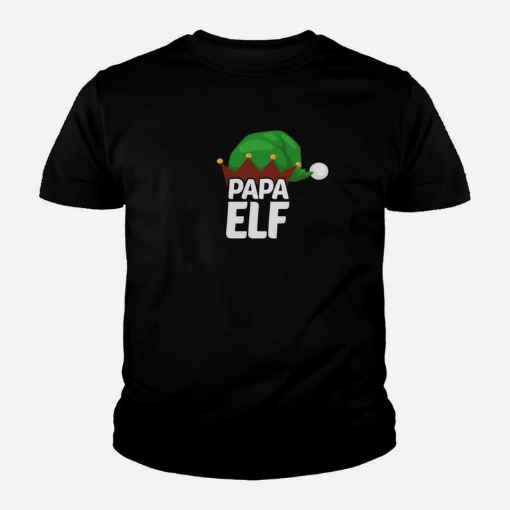 Christmas Father Elf Pops Dad Papa Shirt Kid T-Shirt
