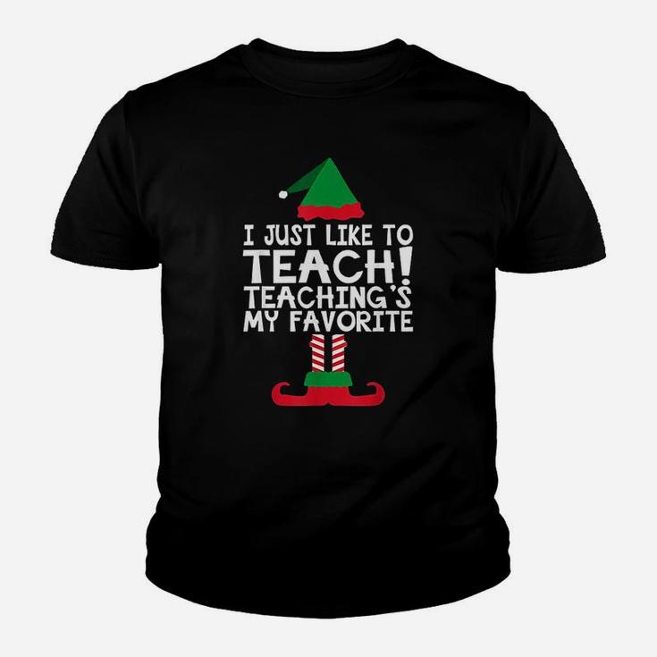 Christmas Just Like Teaching Kid T-Shirt