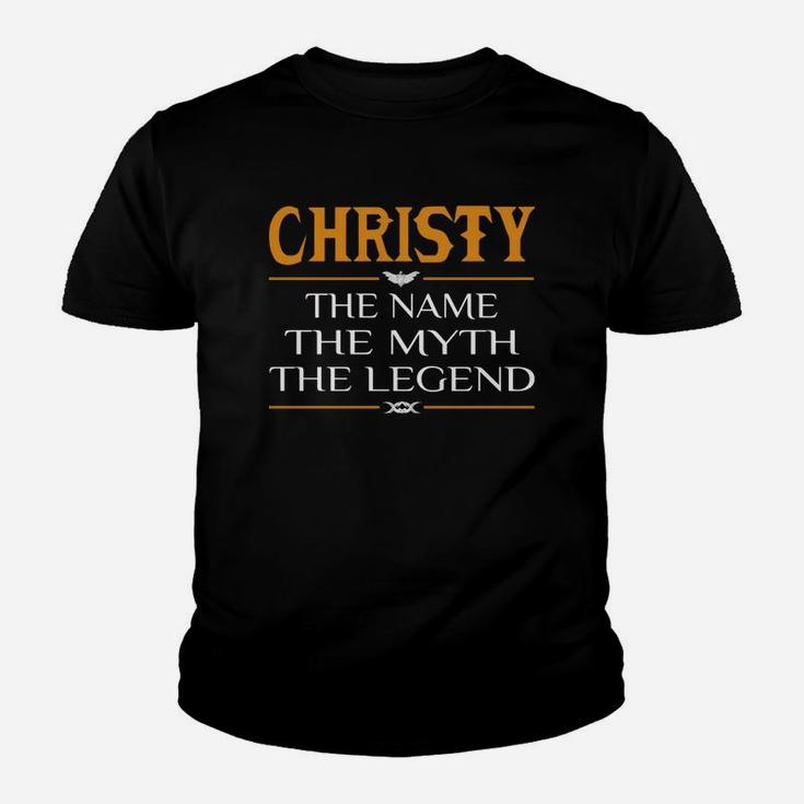 Christy Legend Name Christy Kid T-Shirt
