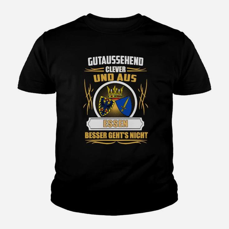 Clever & Gutaussehend Essen Kinder Tshirt, Witziges Statement für Herren