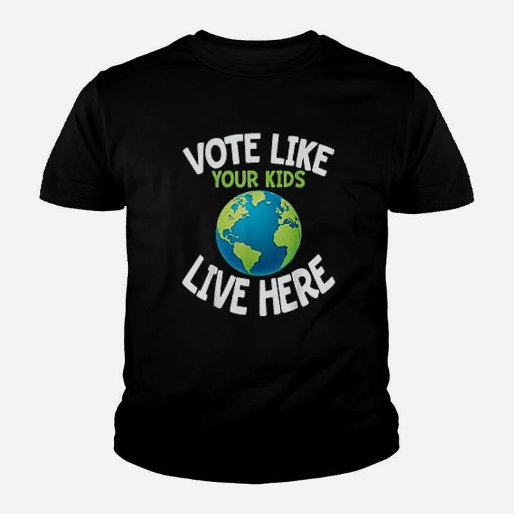 Climate Activist Earth Day Parent Child Fun Gift Kid T-Shirt