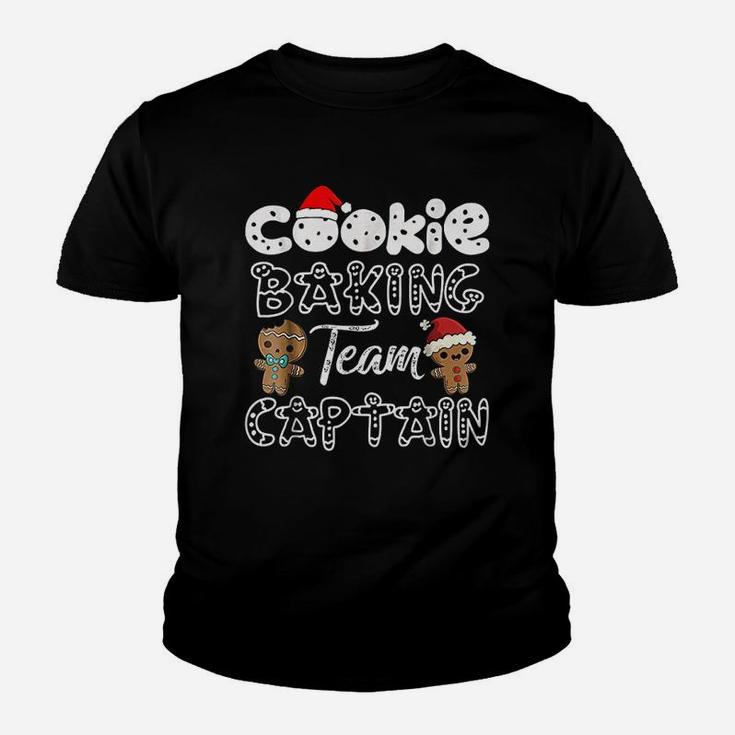 Cookie Baking Team Captain Gingerbread Christmas Kid T-Shirt