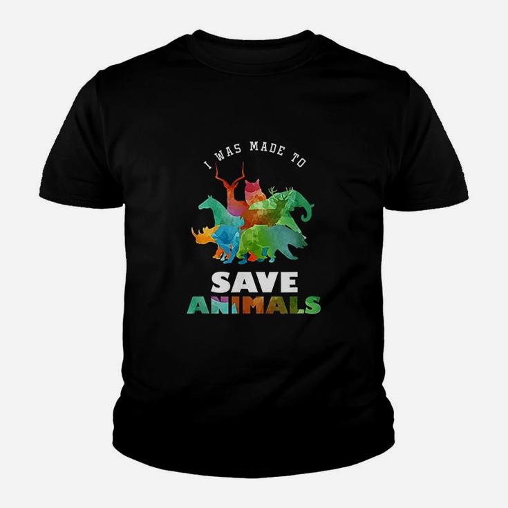 Cool Vets Veterinarian Made To Save Animal Rescuer Gift Kid T-Shirt