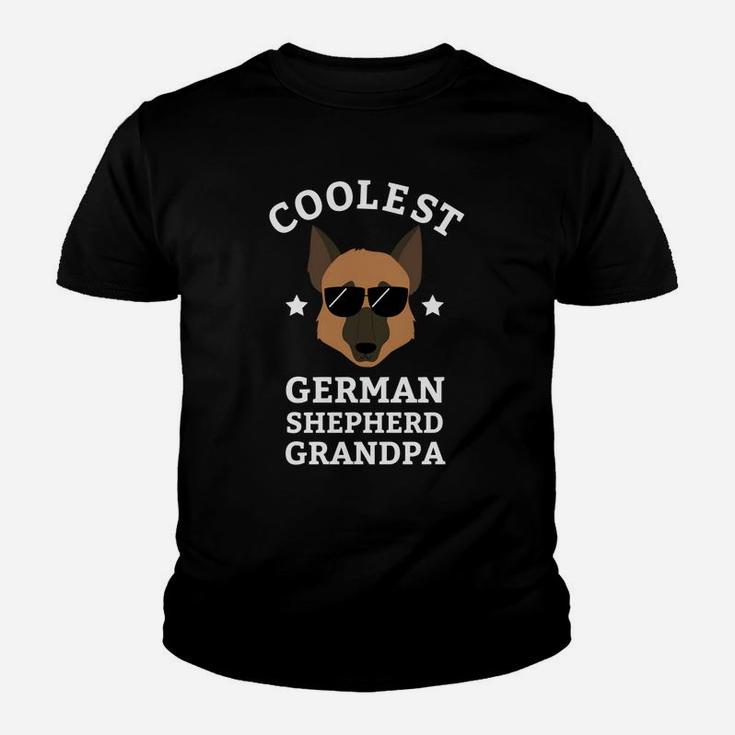 Coolest German Shepherd Grandpa Shirt For Dog Dads Kid T-Shirt