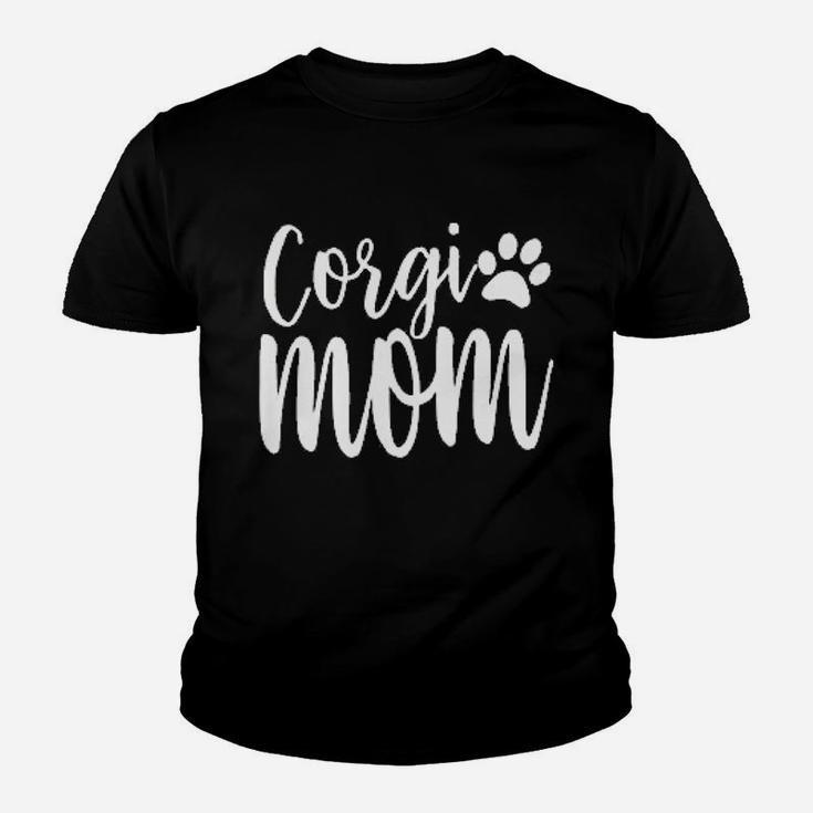 Corgi Mom Dog Lover Printed Ladies Kid T-Shirt