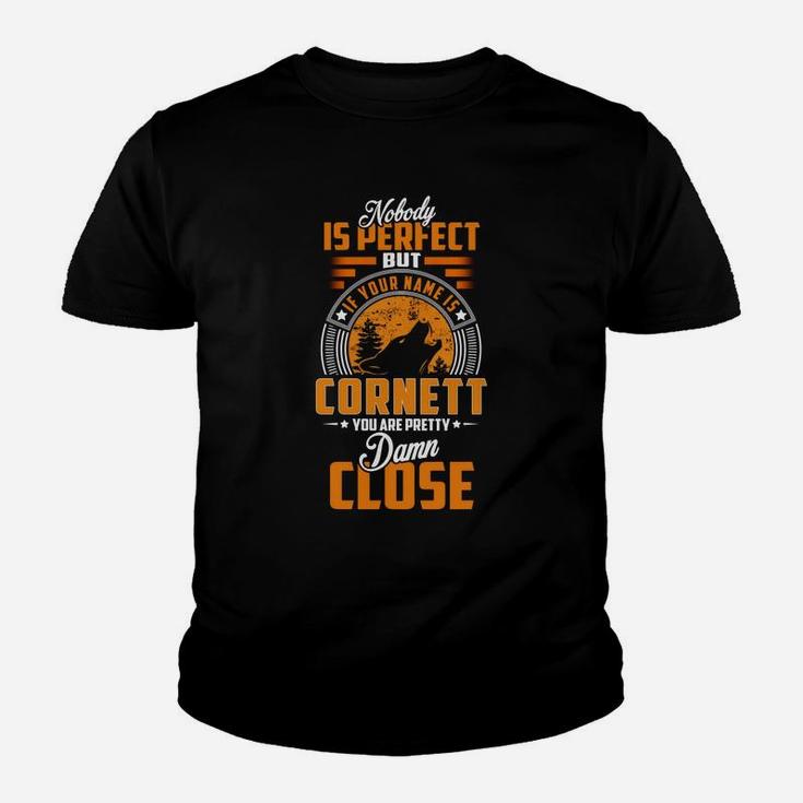 Cornett Name Shirt, Cornett Funny Name, Cornett Family Name Gifts T Shirt Kid T-Shirt