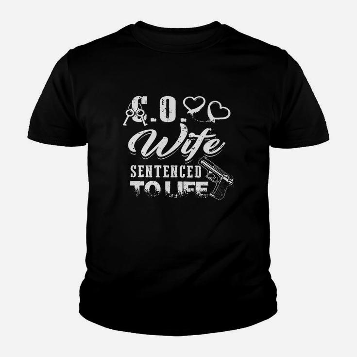 Correctional Officer Wife Kid T-Shirt