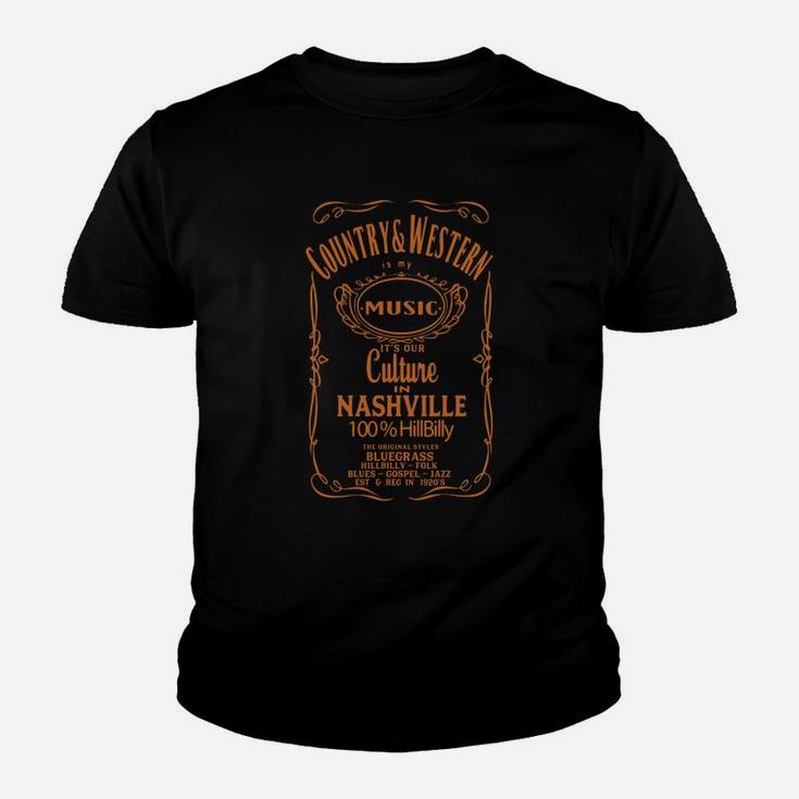 Country And Western Nashville Tennessee Kid T-Shirt