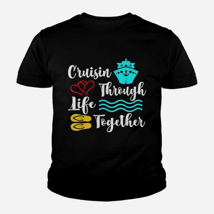 Couples Cruis Cruisin Through Life Together Kid T-Shirt