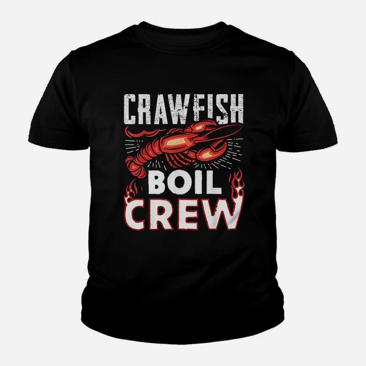 Crawfish Boil Crew Funny Crawfish Lover Gift Kid T-Shirt