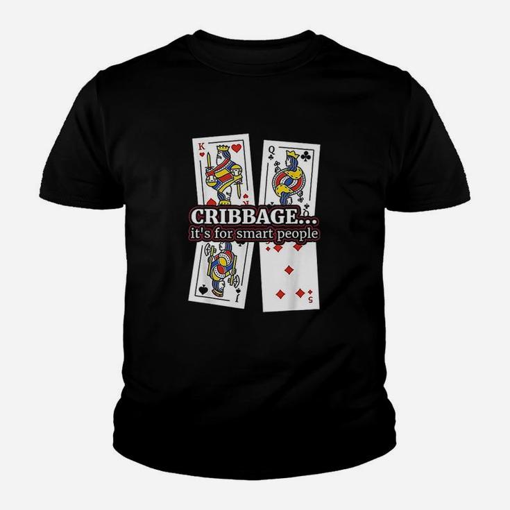 Cribbage Gift For Playing Card Board Game Players Kid T-Shirt