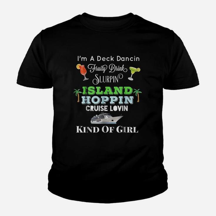 Cruise Ship Accessories Island Hoppin Cruise Boat Kid T-Shirt