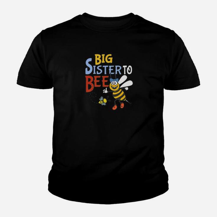 Cute Big Sister For Girls Big Sister To Bee Bumble Bee Kid T-Shirt