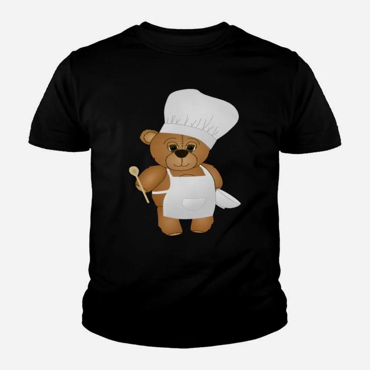 Cute Chef Teddy Bear Kid T-Shirt