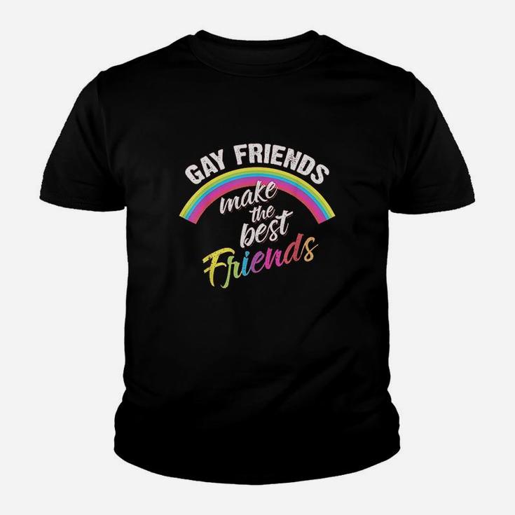 Cute Chic Gay Friends Make The Best Friends Kid T-Shirt