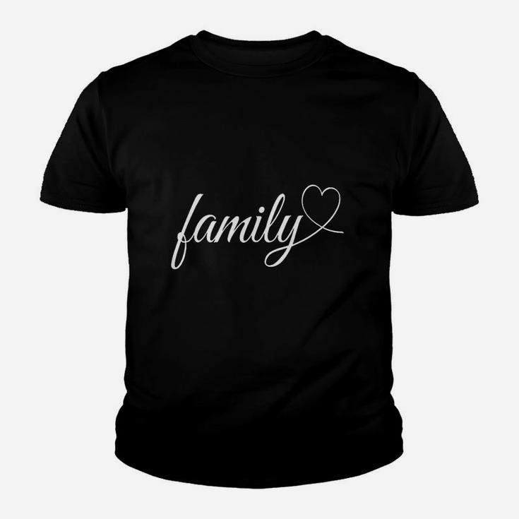 Cute Family Heart Art Kid T-Shirt