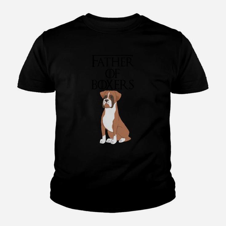 Cute Funny Unique Boxer Dog Puppy Fur Dad Gift Kid T-Shirt