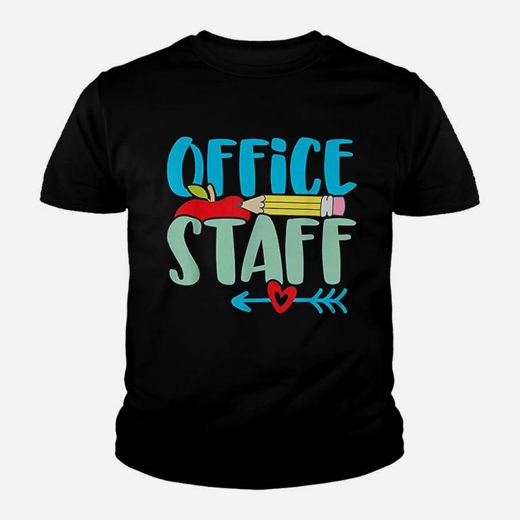 Cute School Front Office Staff Secretary Admin Appreciation Kid T-Shirt