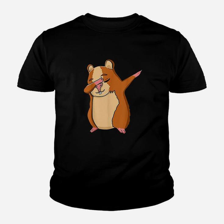 Dabbing Hamster Clothes Outfit Dab Dance Gift Hamster Youth T-shirt