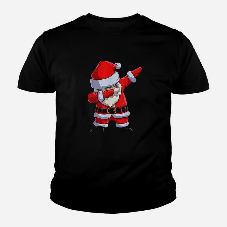 Dabbing Santa Claus Christmas Kids Boys Girls Dab Xmas Gifts Kid T-Shirt