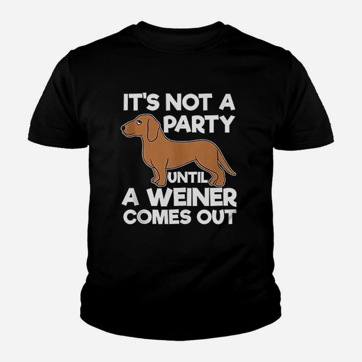 Dachshund Weiner Dog Funny Gift Cute Dog Breed Dachshund Kid T-Shirt