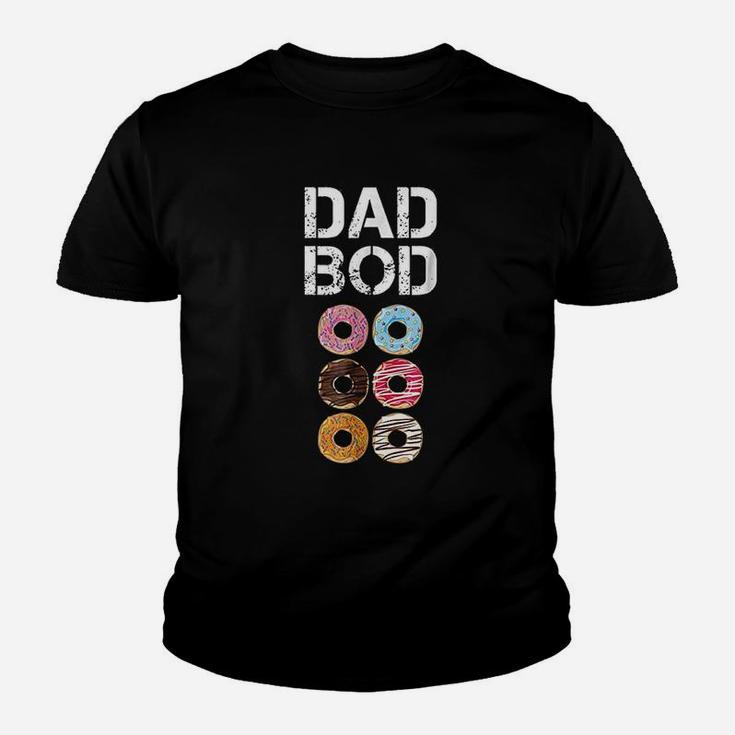 Dad Bod Funny Donut Six Pack Daddy Gym Gift Kid T-Shirt