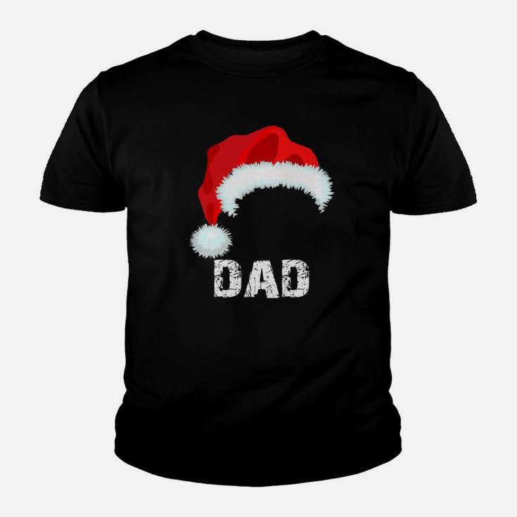 Dad Christmas Santa Family Matching Pajamas Papa Kid T-Shirt
