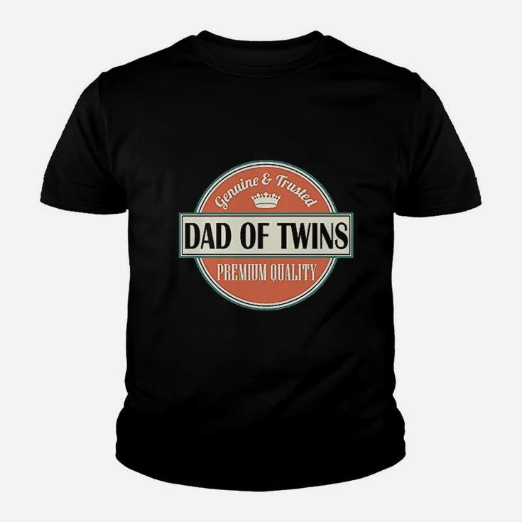 Dad Of Twins Vintage Kid T-Shirt