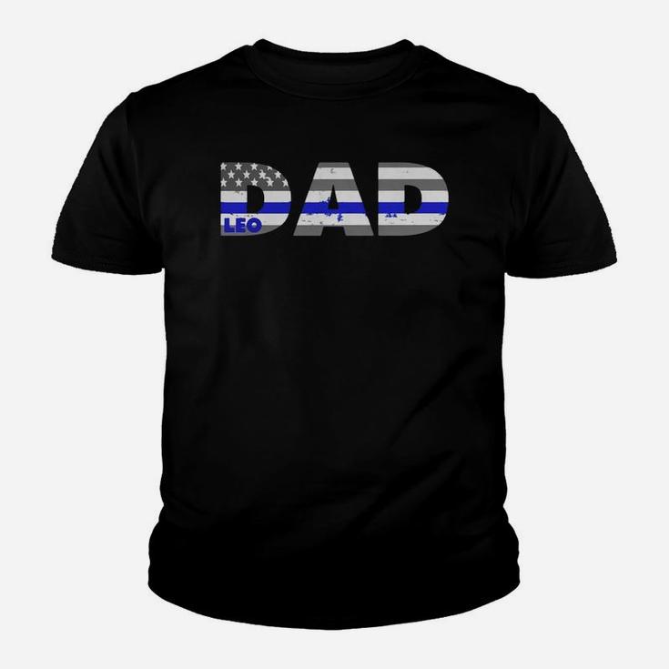 Dad Police Law Enforcement Officer Proud Police Dad Shirt Kid T-Shirt