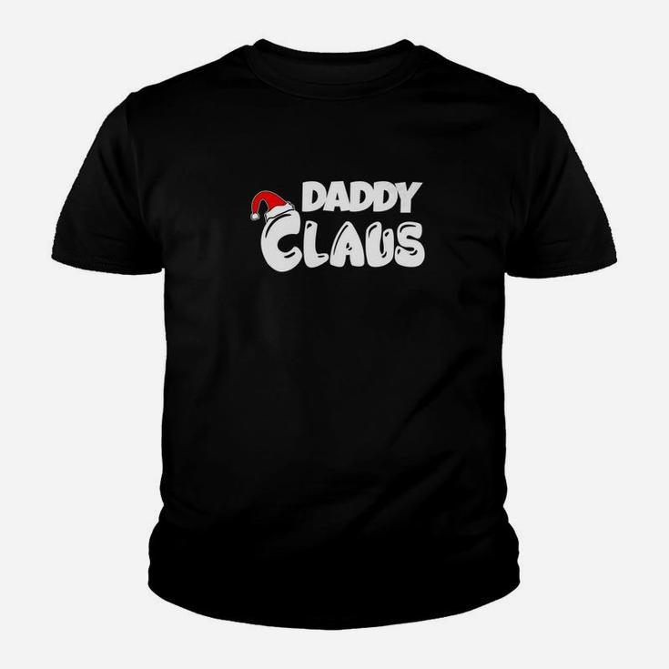 Daddy Claus Santa Hat Christmas Holiday Kid T-Shirt