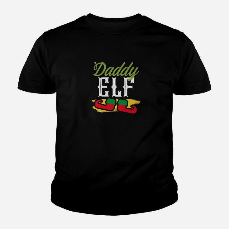 Daddy Elf Best Dad Ever Christmas Apparel Shirt Kid T-Shirt