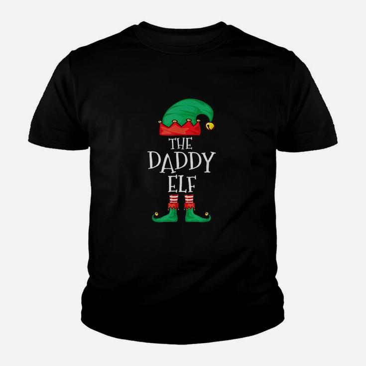Daddy Elf Family Christmas Daddy Kid T-Shirt