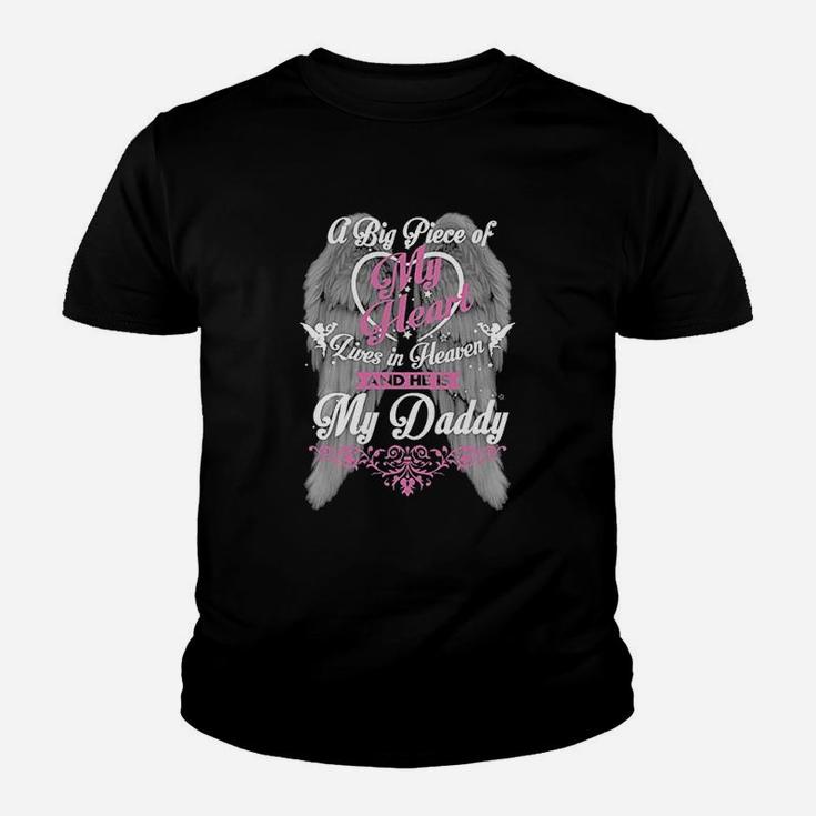 Daddy Memorial Day My Guardian Is Dad In Heaven Kid T-Shirt