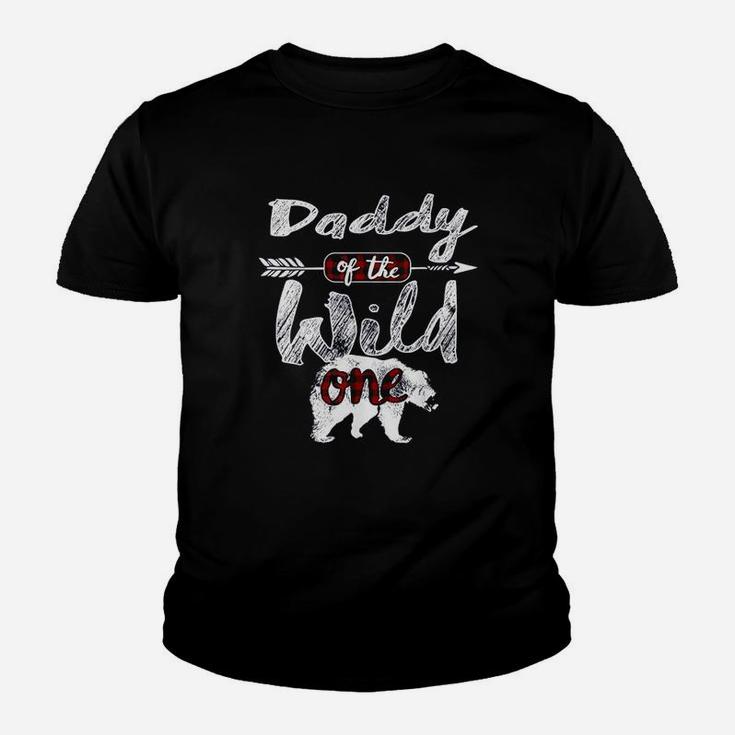 Daddy Of The Wild One Bear Family Matching Kid T-Shirt