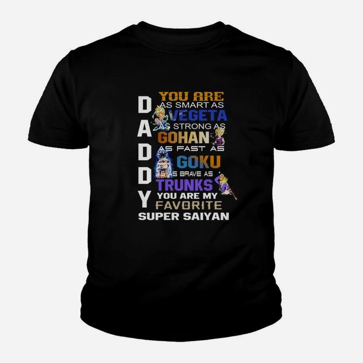 Daddy You Are My Favourite Super Saiyan Kid T-Shirt