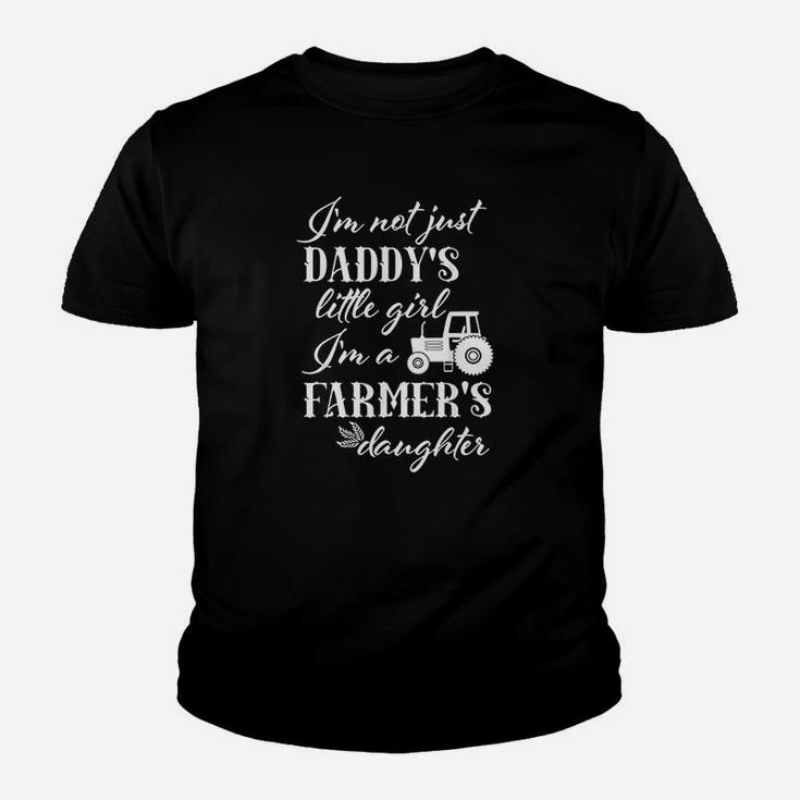 Daddys Little Girl Farm Tractor Kid T-Shirt