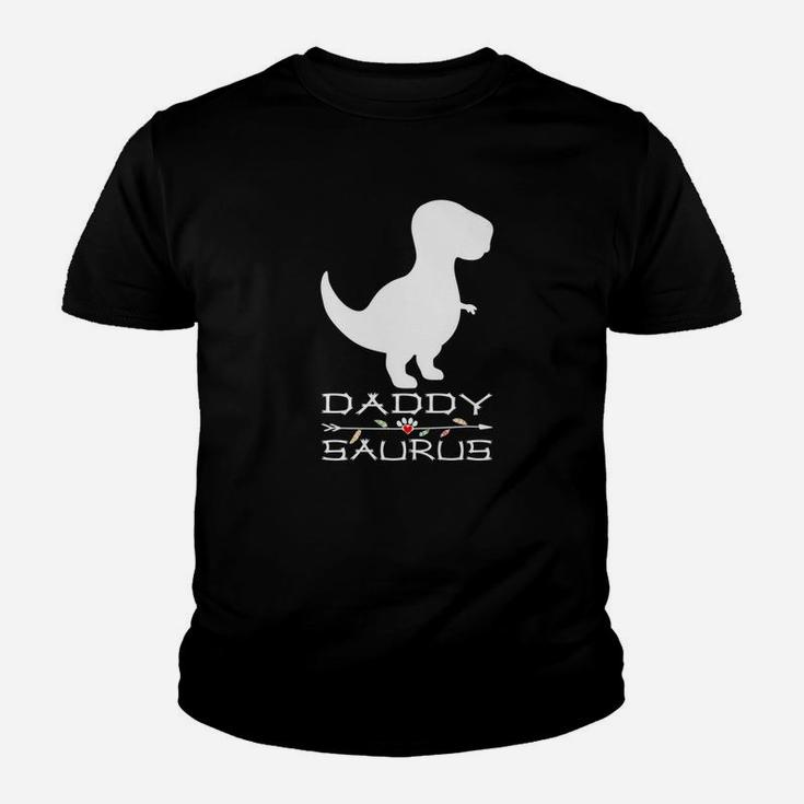 Daddysaurus Rex Funny Fathers Day Gift Idea For Daddy Premium Kid T-Shirt