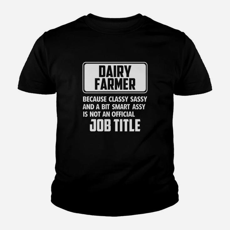 Dairy Farmer Kid T-Shirt
