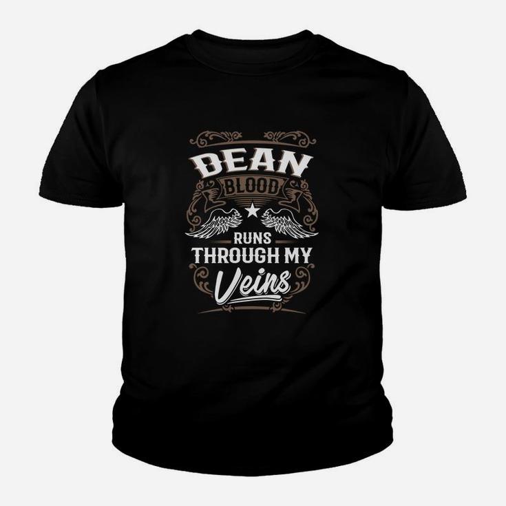 Dean Blood Runs Through My Veins Legend Name GiftsShirt Kid T-Shirt