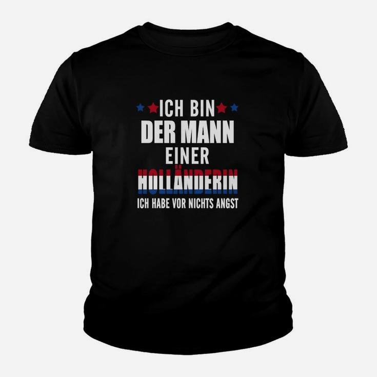 Der Mann Einer Holländerin Kinder T-Shirt